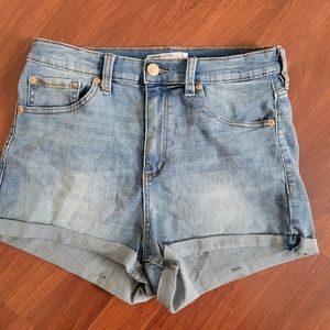 Garage High Rise Stretchy Jean Shorts Size 7